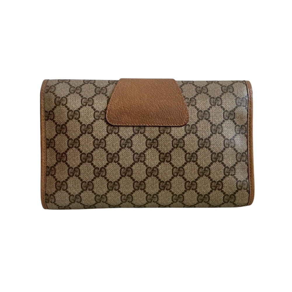 Vintage Gucci Supreme Brown GG Monogram Clutch - Picture 3 of 14